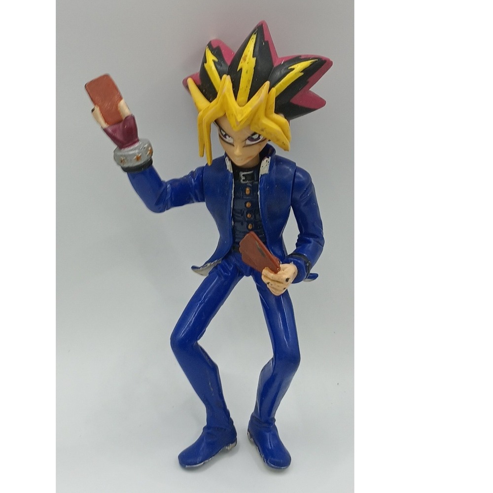 Yu-Gi-Oh! Yami Yugi Action Figure Vintage 1996 Kazuki Takahashi Anime Toy Blue
